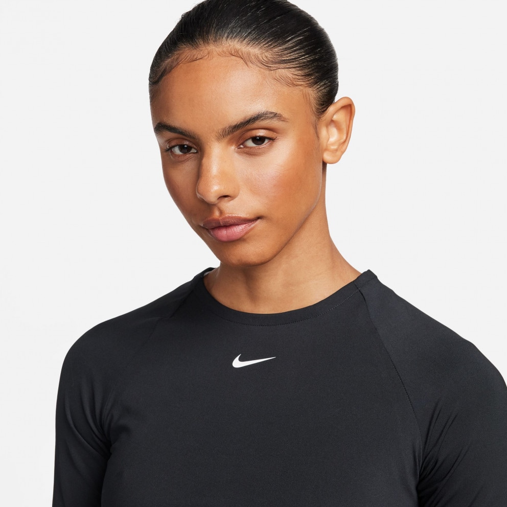 Nike Pro 365 Dri-FIT Γυναικεία Cropped Μπλούζα με Μακρύ Μανίκι