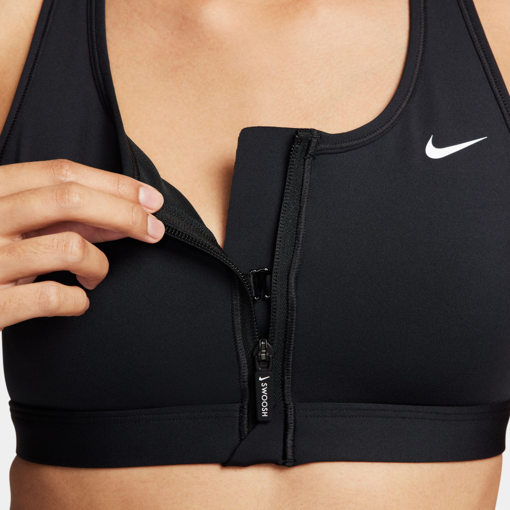 Nike Swoosh Front Zip Γυναικείο Μπουστάκι