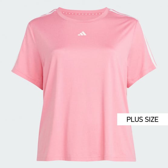 adidas Aeroready Train Essentials 3-Stripes Tee (Plus Siz