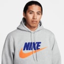 Nike Club Fleece Pullover Ανδρική Μπλούζα με Κουκούλα