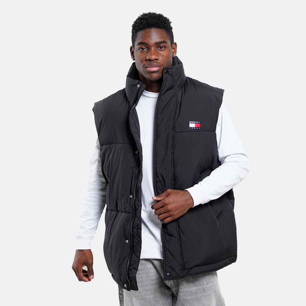 Tommy Jeans Oversized Puffer Ανδρικό Αμάνικο Μπουφάν