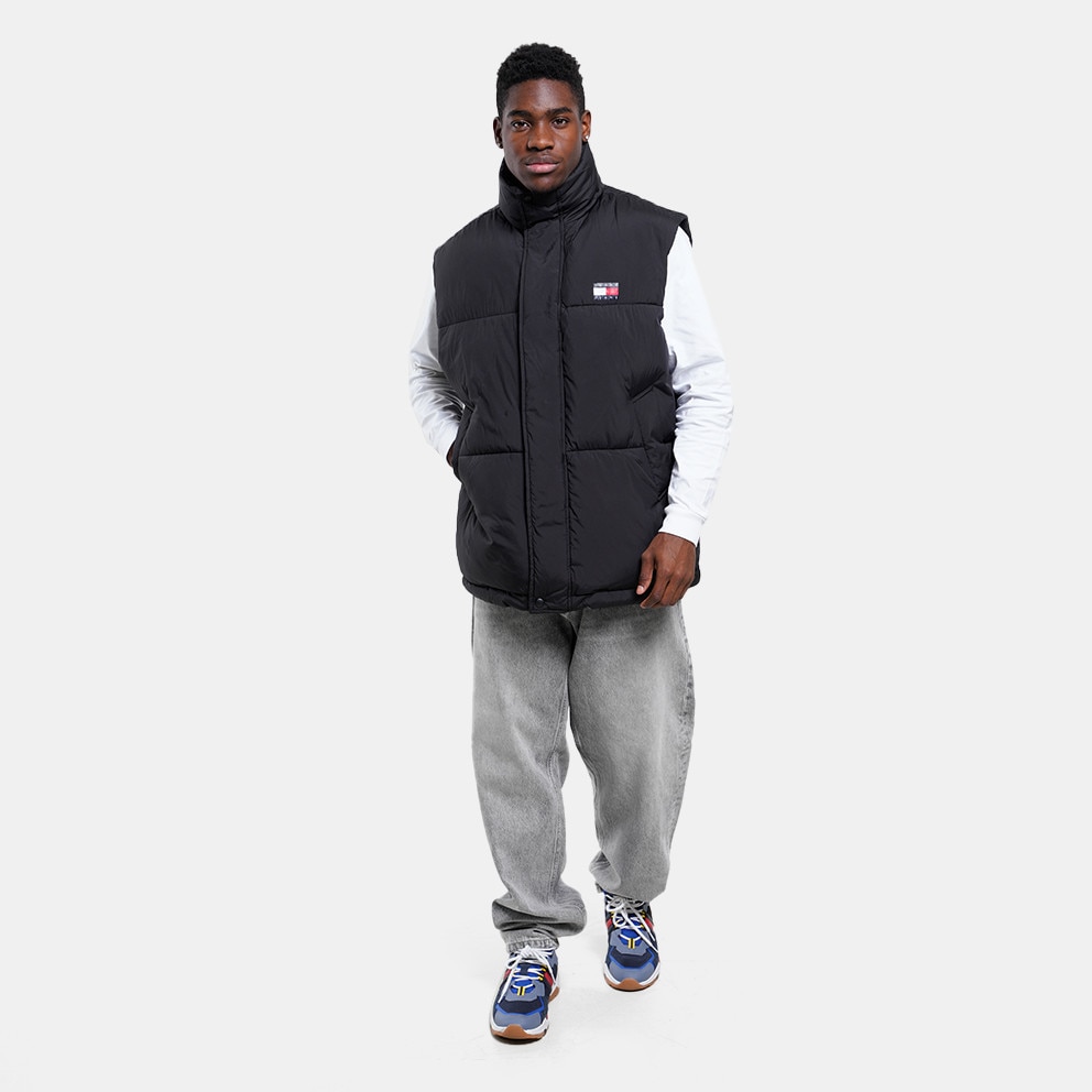 Tommy Jeans Oversized Puffer Ανδρικό Αμάνικο Μπουφάν