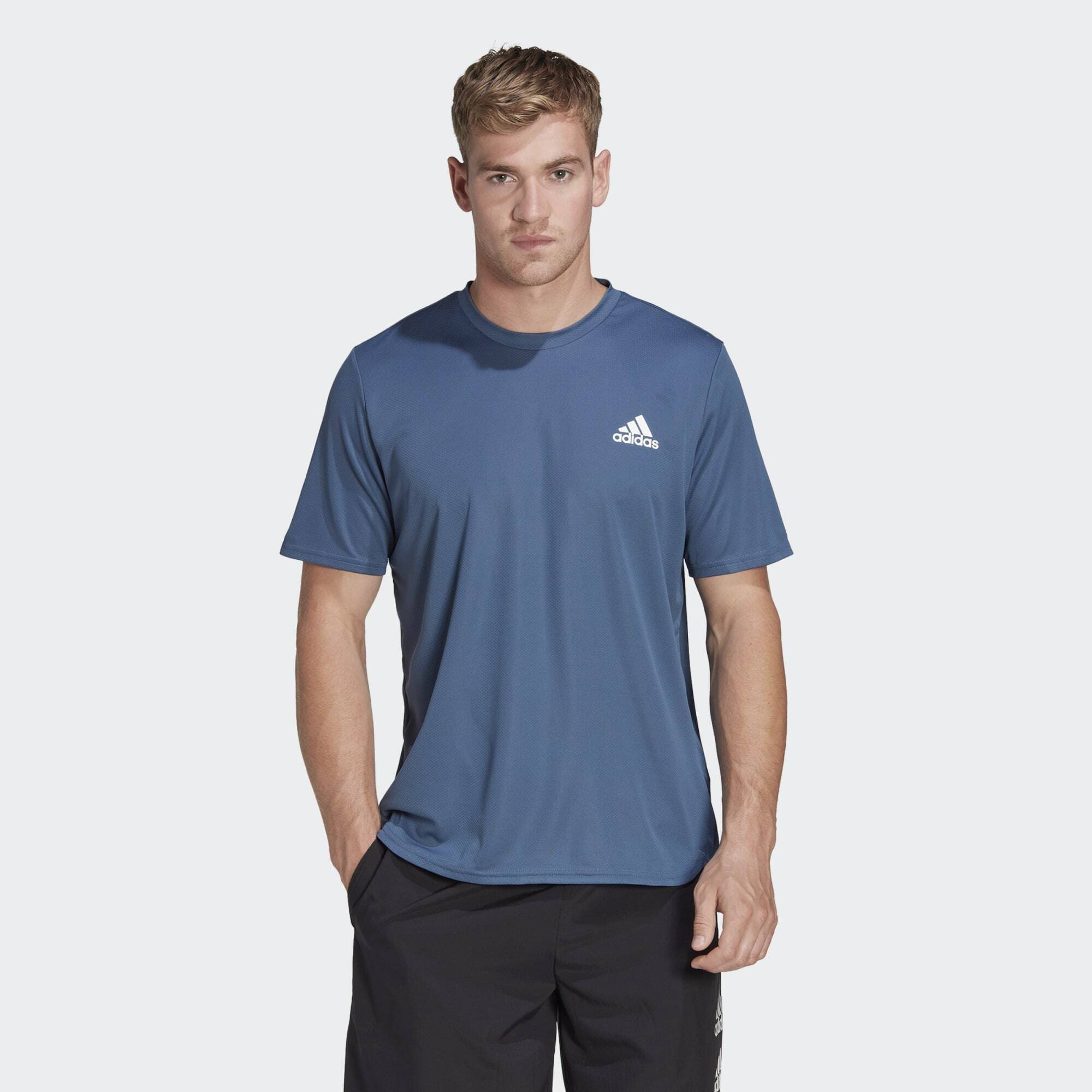 Polo Marine Homme Adidas Aeroready