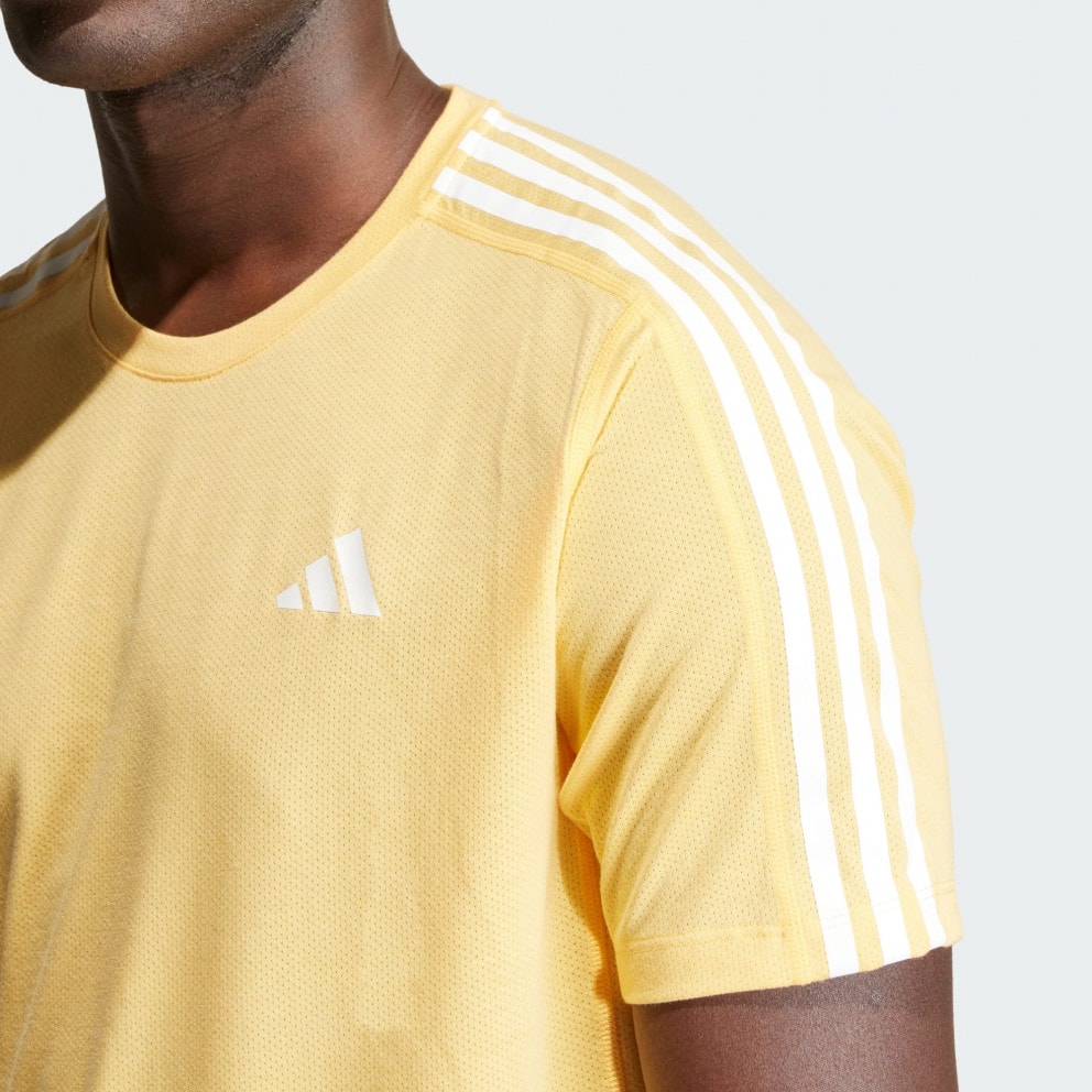 adidas Own The Run 3-Stripes Ανδρικό T-shirt