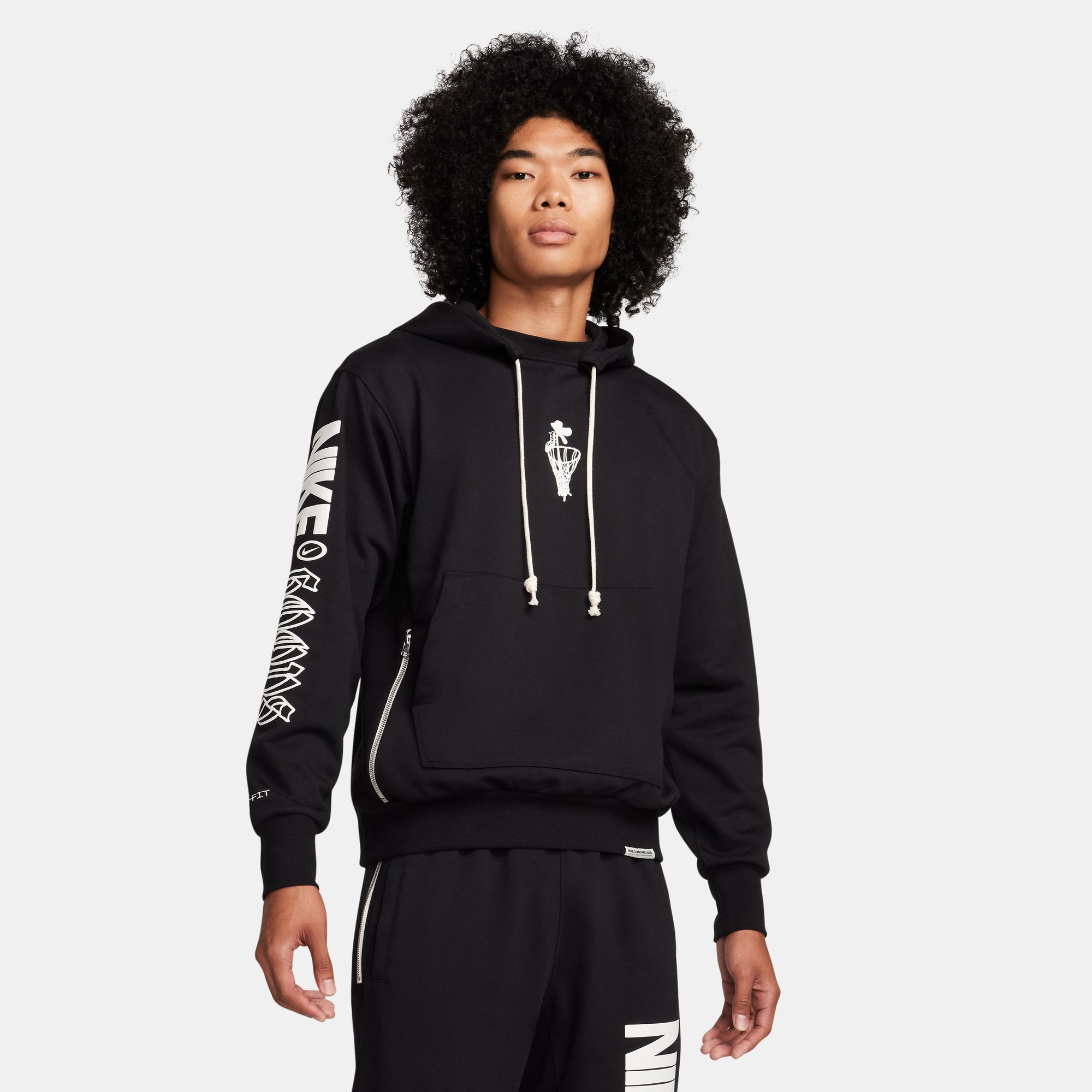 Nike Nike Standard Issue Dri-FIT Ανδρική Μπλούζα με Κουκούλα (9000177333_4376)