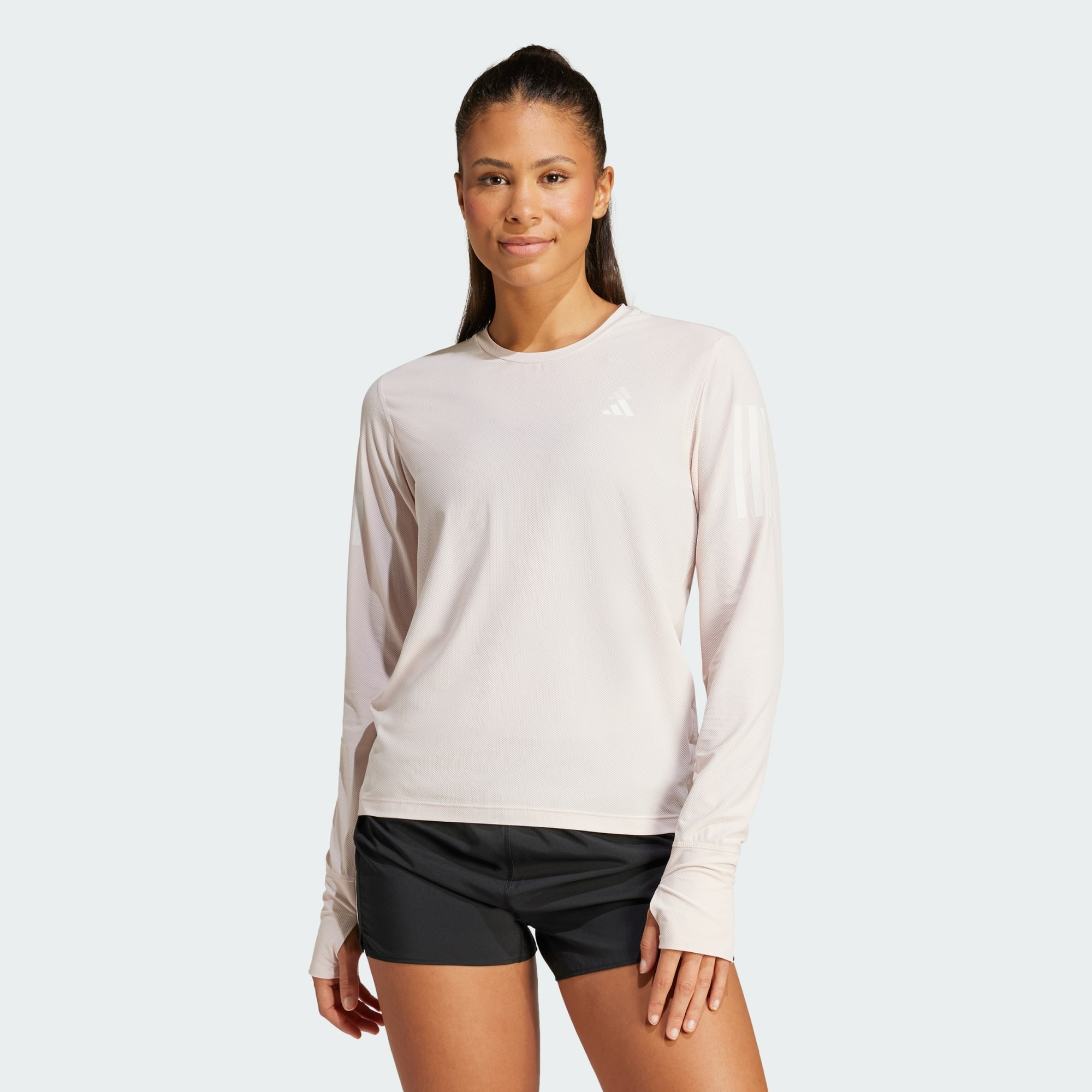 adidas Own The Run Long Sleeve Tee (9000181289_75606)