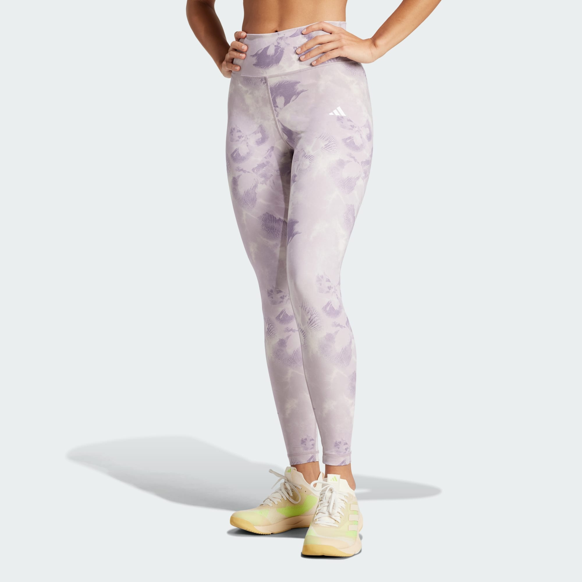 adidas Performance adidas Train Essentials AOP Flower Tie-Dye Leggings (9000181306_75746)