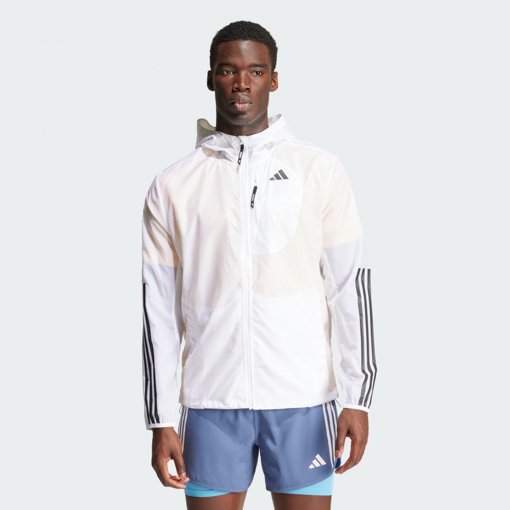 adidas Own The Run 3-Stripes Jacket