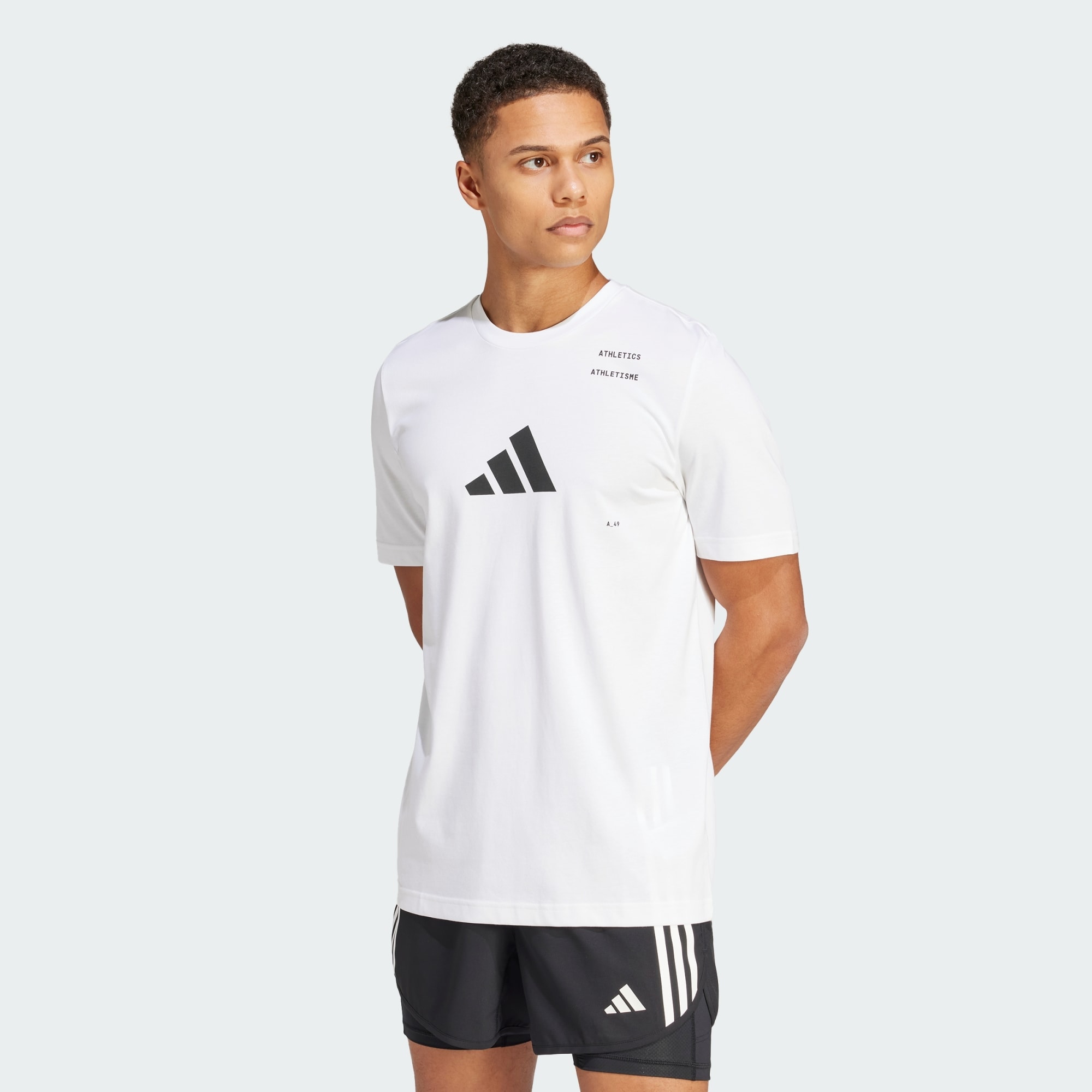 adidas Athletics Category Graphic Tee White IY2446