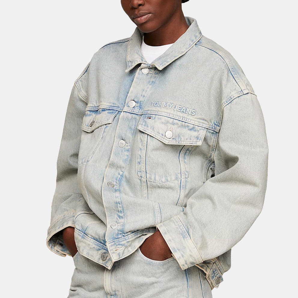  Tommy Jeans Daisy Oversized Γυναικεία Denim Ζακέτα (9000175227_55446) 2025