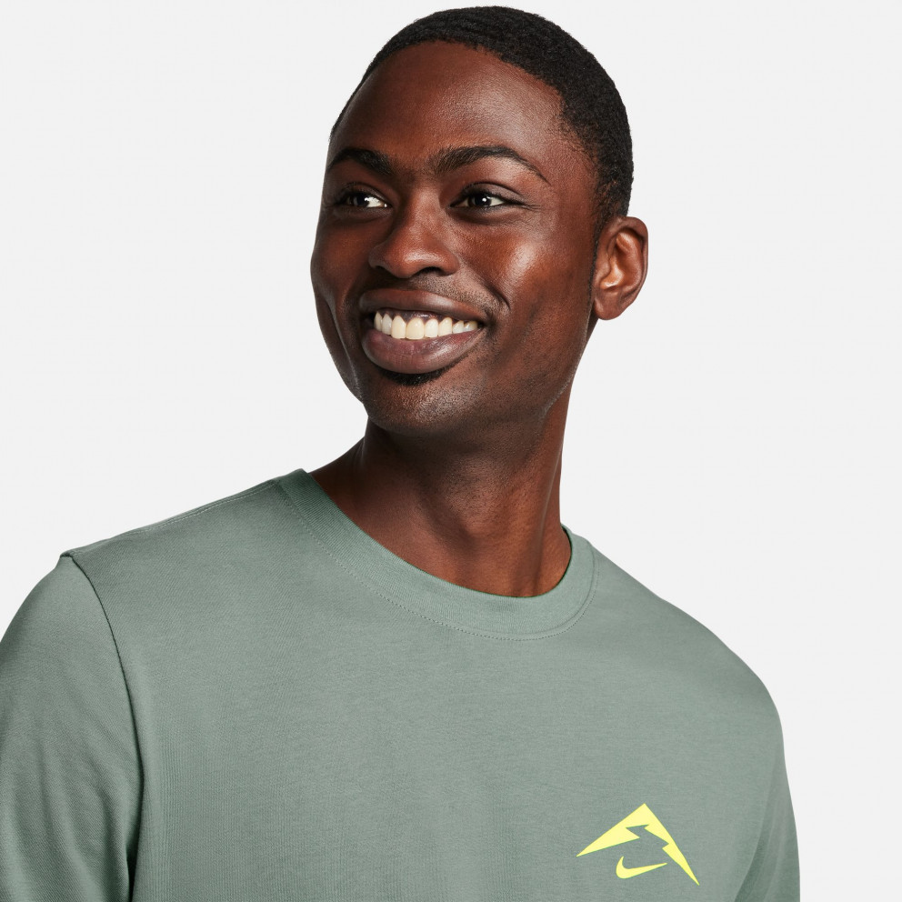 Nike Dri-FIT Trail Ανδρικό T-shirt για Tρέξιμο