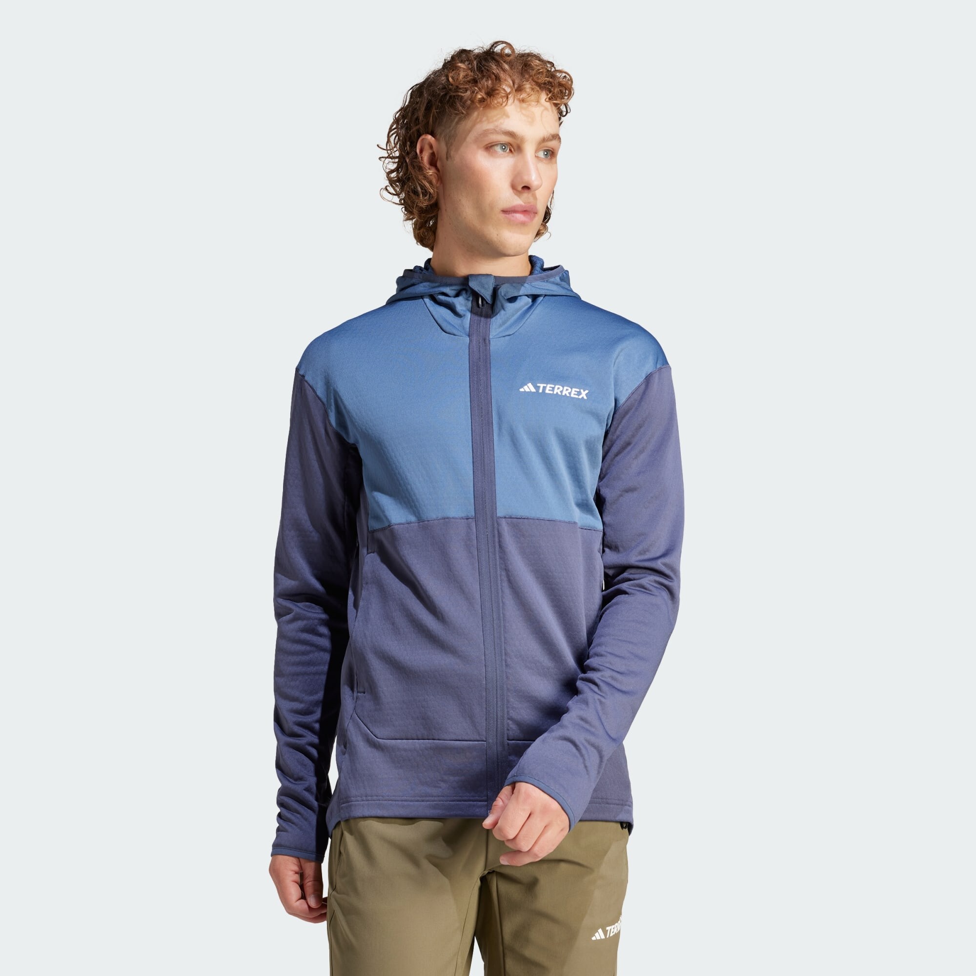 adidas Terrex adidas Terrex Terrex Xperior Light Fleece Hooded Jacket (9000181660_76817)