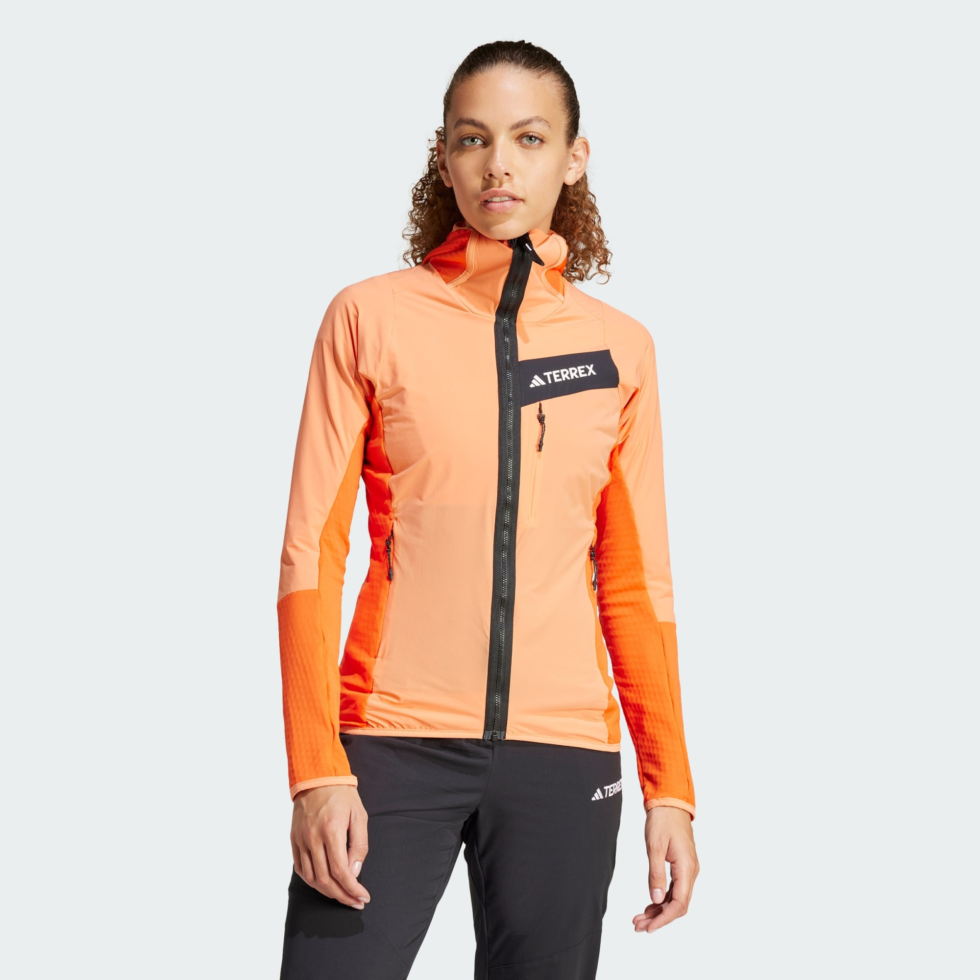 adidas Terrex adidas Terrex Terrex Techrock Hooded Wind Fleece Jacket (9000181698_76819)
