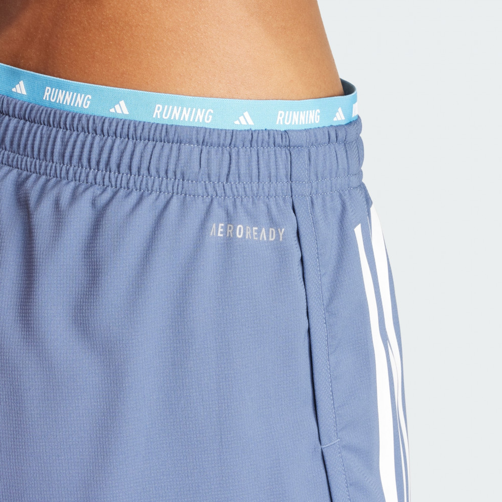 adidas s32054 Own The Run 3-Stripes 2-In-1 Shorts