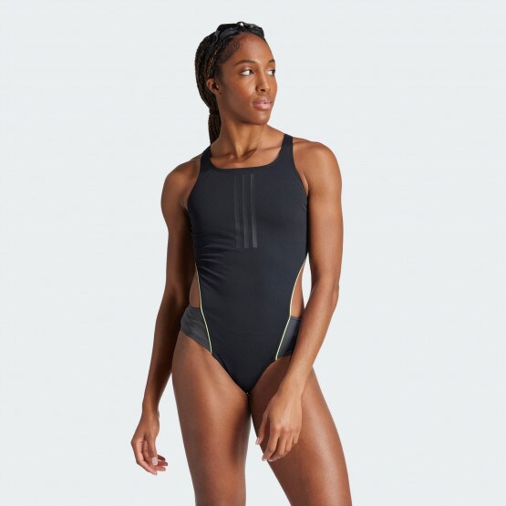 adidas extra long life 3 stripes swimsuit