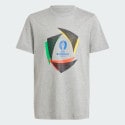 adidas UEFA Euro24™ Official Emblem Ball Kids' Football T-shirt