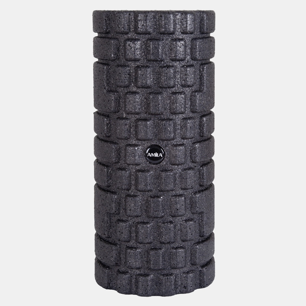 Amila ΚΥΛΙΝΔΡΟΣ FOAM ROLLER EPP 32*14CM ΜΑΥΡΟ