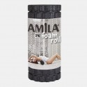 Amila ΚΥΛΙΝΔΡΟΣ FOAM ROLLER EPP 32*14CM ΜΑΥΡΟ