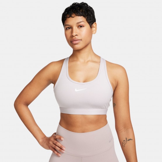 nike w nk swsh med spt bra