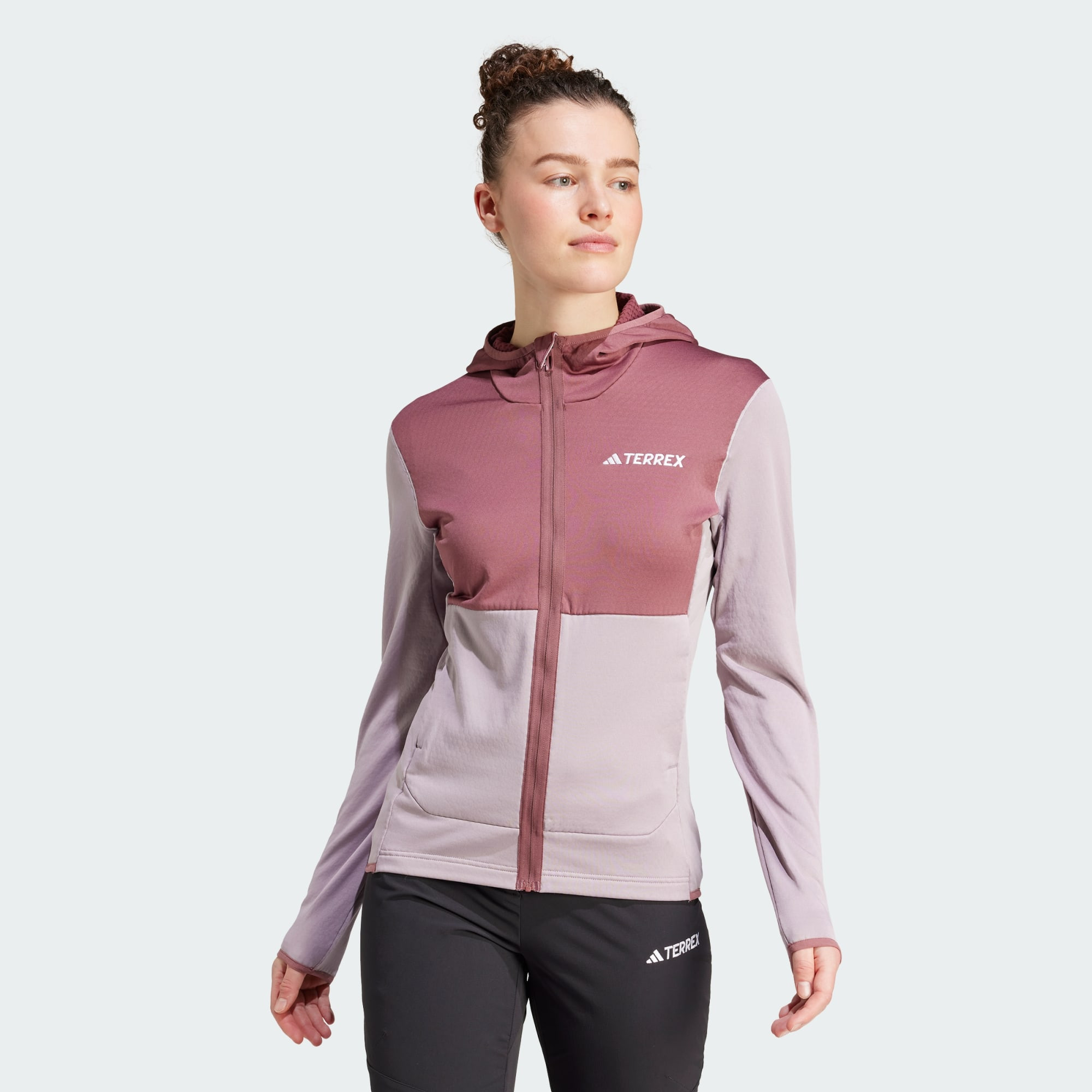 adidas Terrex adidas Terrex Terrex Xperior Light Fleece Hooded Jacket (9000182139_76349)