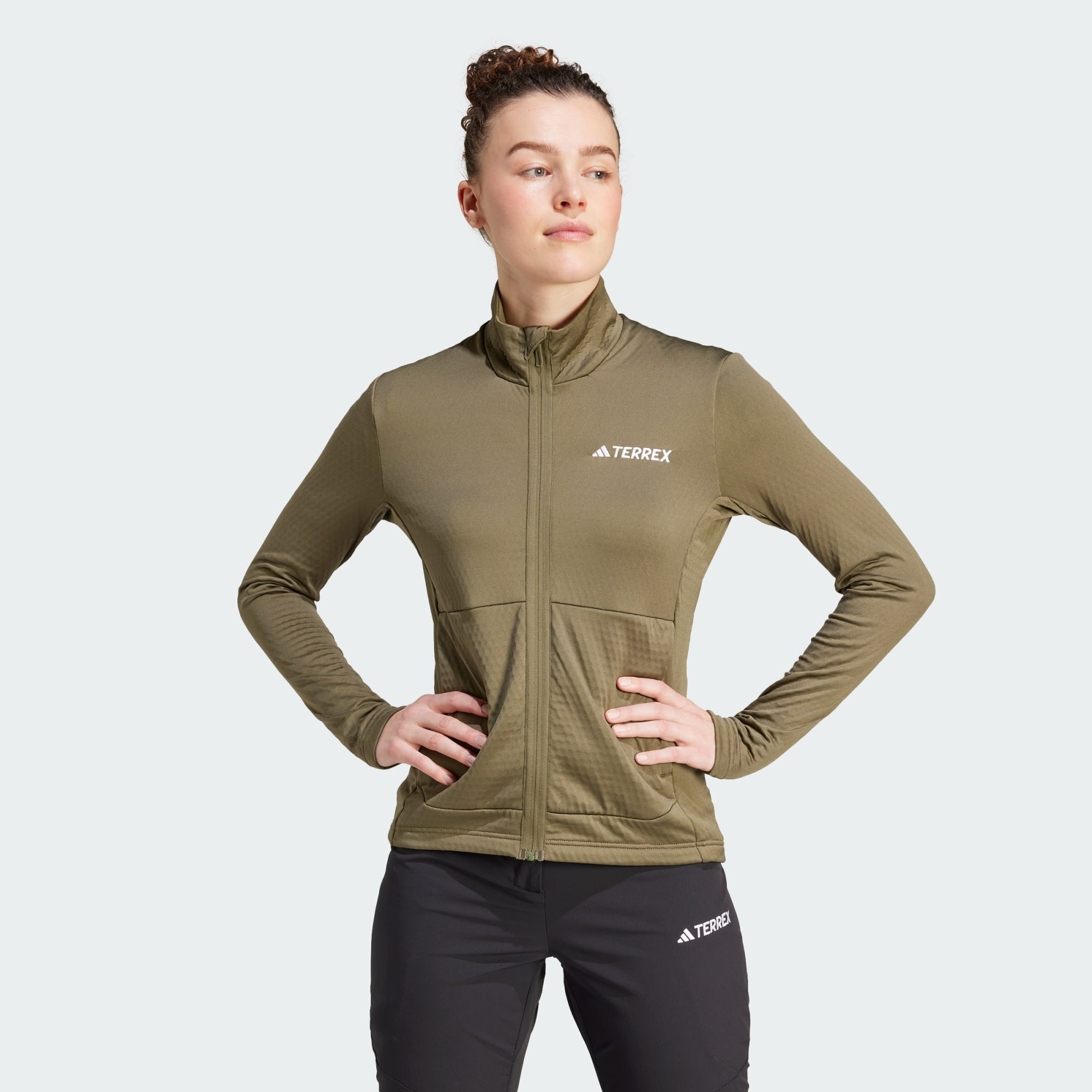 adidas Terrex adidas Terrex Terrex Multi Light Fleece Full-Zip Jacket (9000182532_66178)