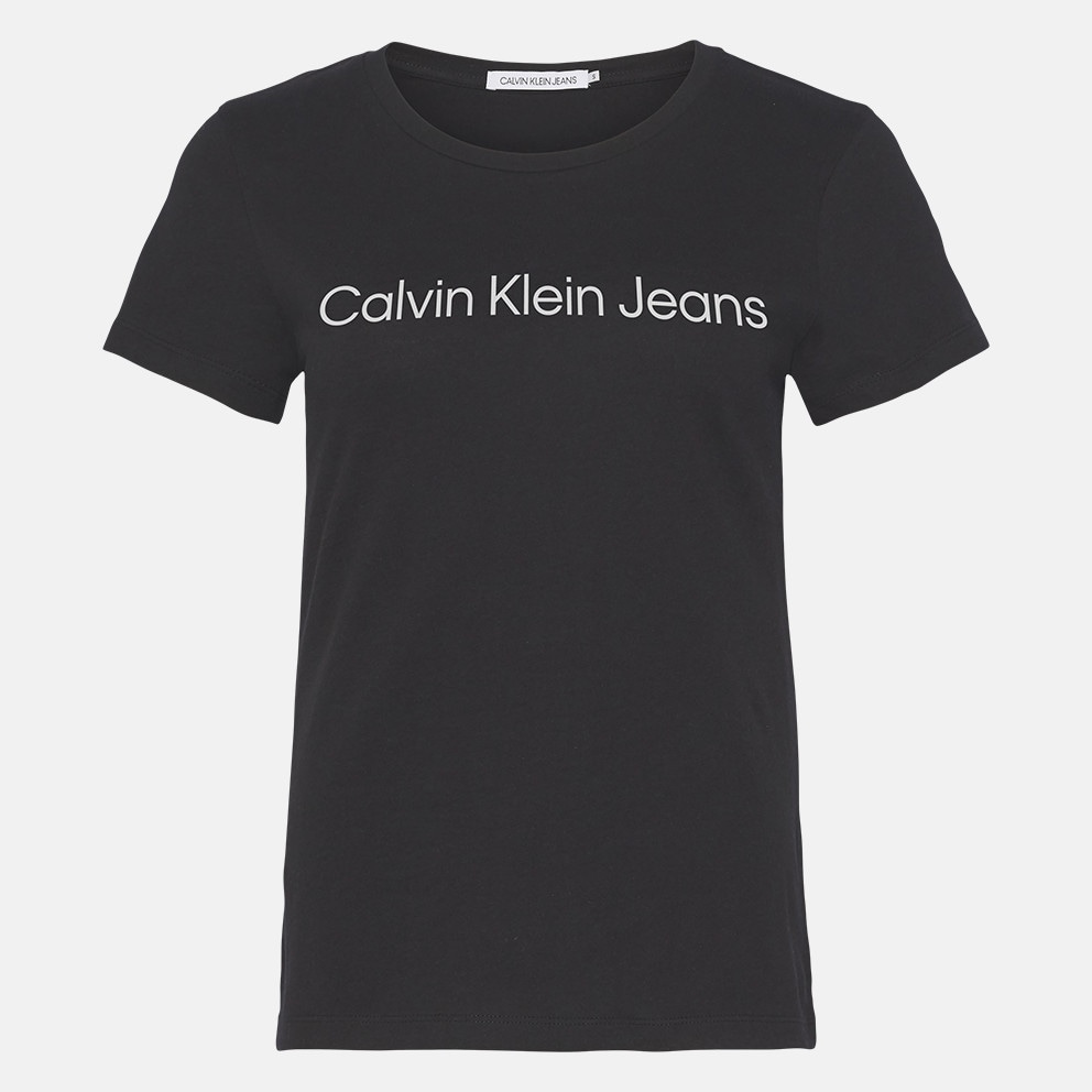 Calvin Klein Core Instit Logo Slim Fit Women's T-shirt