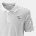 Wilson M Stripe Polo Wh