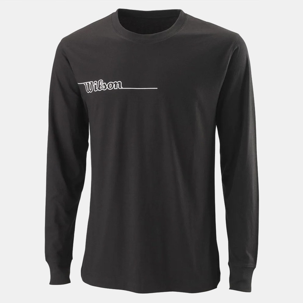 Wilson S/ M Team Ii Ls Tech Tee Bk