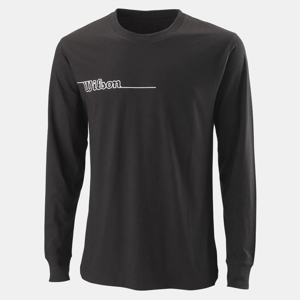  Wilson S/ M Team Ii Ls Tech Tee Bk (9000172655_1469) 2025