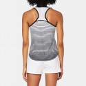 Wilson W Team Striped Tank Bk/Wh L