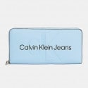 Calvin Klein Sculpted Zip Around Mono Women's Wallet