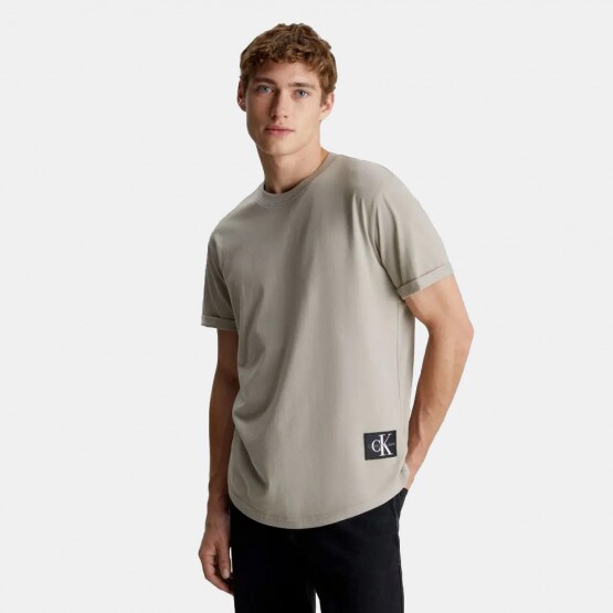 Calvin Klein Badge Turn Up Sleeve Men's T-shirt