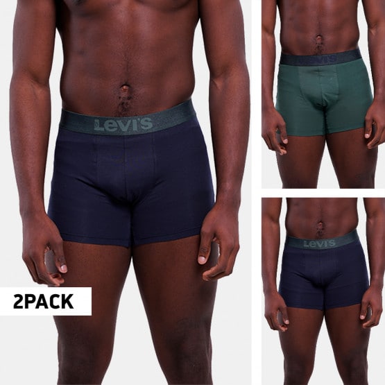 Levi's Men Melange Wb Boxer Brief Organic Co 2P