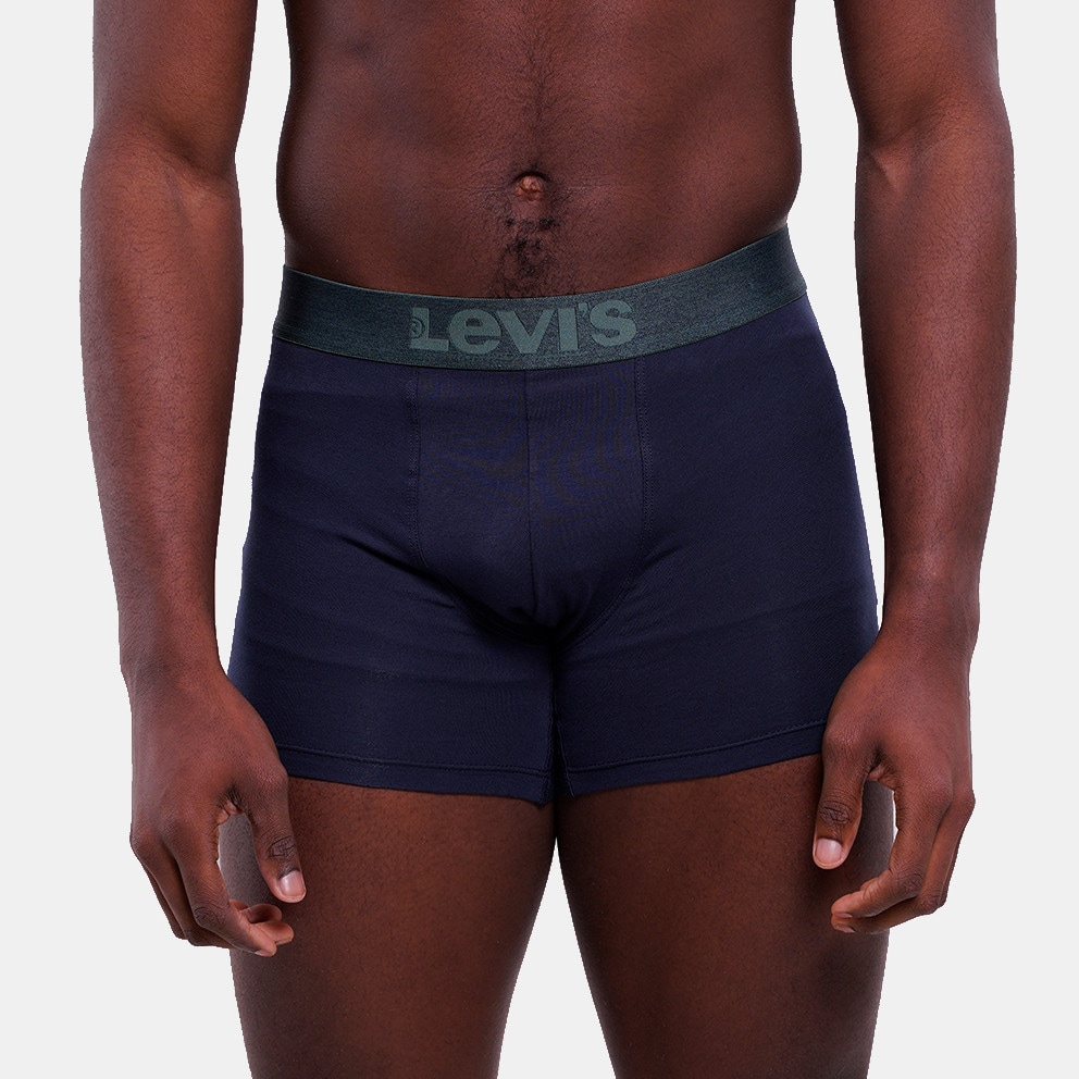 Levi's Men Melange Wb Boxer Brief Organic Co 2P