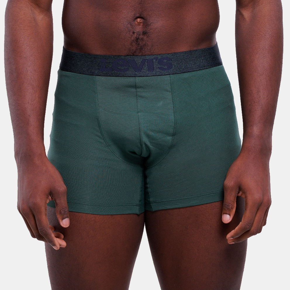 Levi's Men Melange Wb Boxer Brief Organic Co 2P