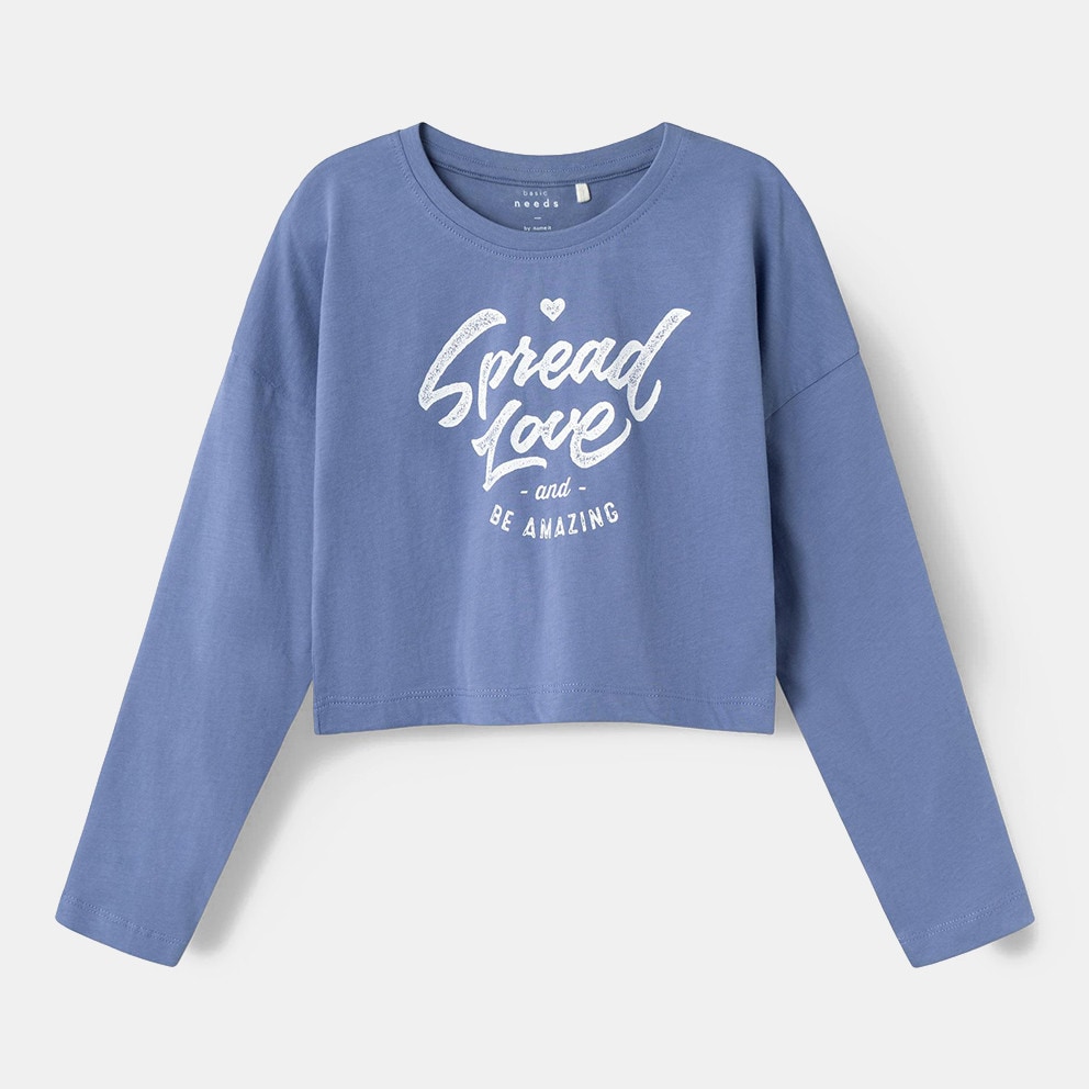 Name it Παιδική Crop Top Μπλούζα
