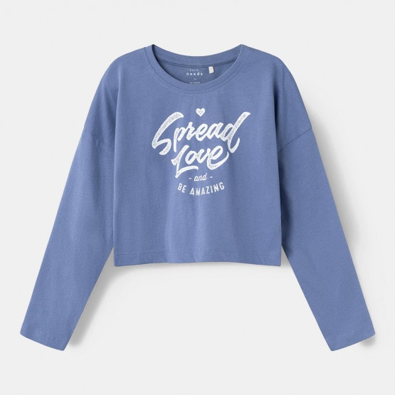 Name it Παιδική Crop Top Μπλούζα
