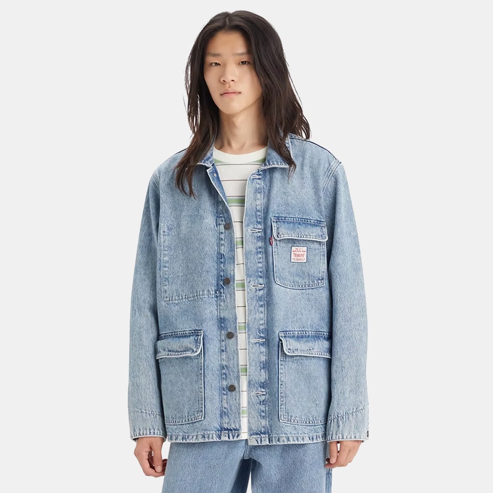 Levi's Broadway Enigneer Coat Med Indigo - Flat Fi (9000171666_74514)