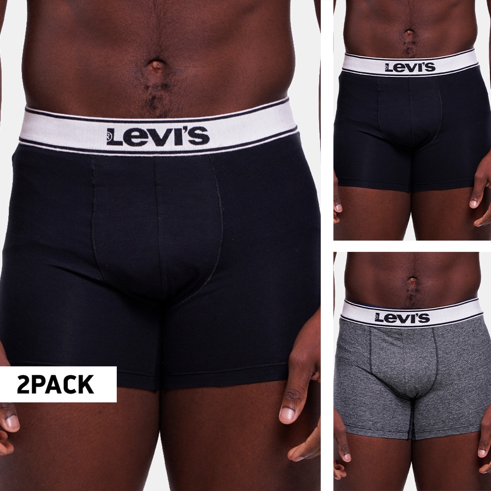 Levi's Men Vintage Heather Boxer Brief Organic Co