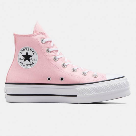 Converse All Star Coupe Triostar OX White Black 28cm All Star Lift High Platform Γυναικεία Μποτάκια