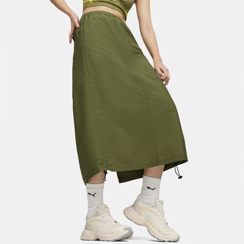 Puma Puma Dare to Midi Woven Γυναικεία Φούστα (9000162873_13029)
