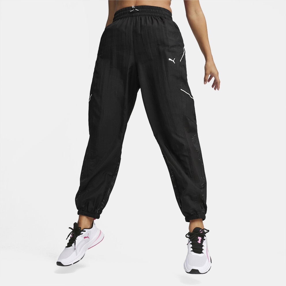 Puma high shine joggers with utility pocket in black online