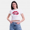 Tommy Jeans Washed Cropped Jersey Γυναικείο T-shirt