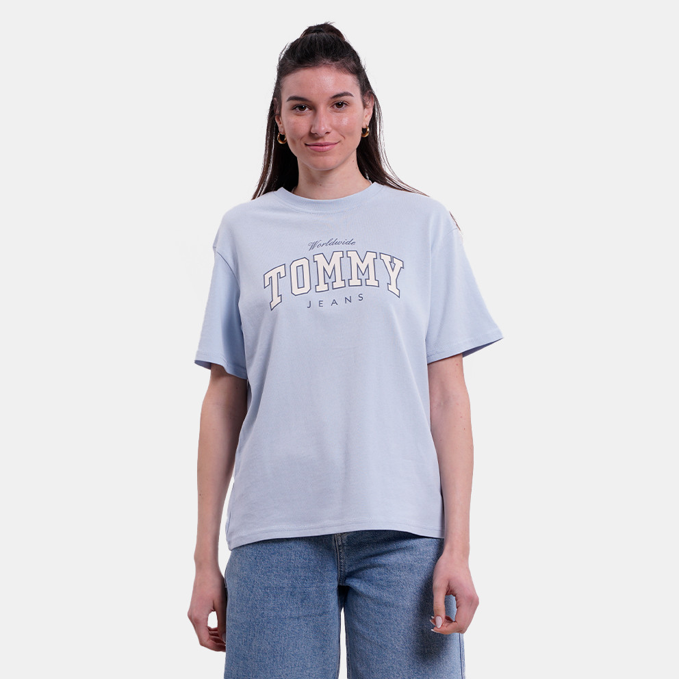  Tommy Jeans Varsity Lux Γυναικείο T-shirt (9000175242_75512) 2025