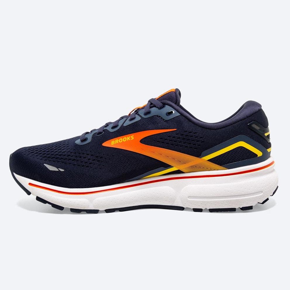 Brooks Ghost 15 Peacoat/Red/Yellow Παπουτσι Ανδρικ