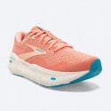 Brooks Ghost Max Papaya/Apricot/Blue Παπουτσι Γυνα