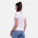 Tommy Jeans Slim Essential Rib Γυναικείο T-shirt