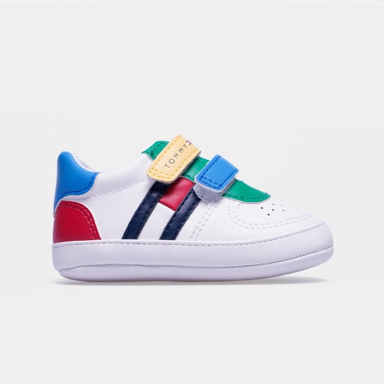 Tommy Jeans Flag Low Cut Velcro Shoe MULTICOLOR T0B4 For Tommy