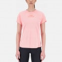 New Balance Printed Impact Run Γυναικείο T-shirt