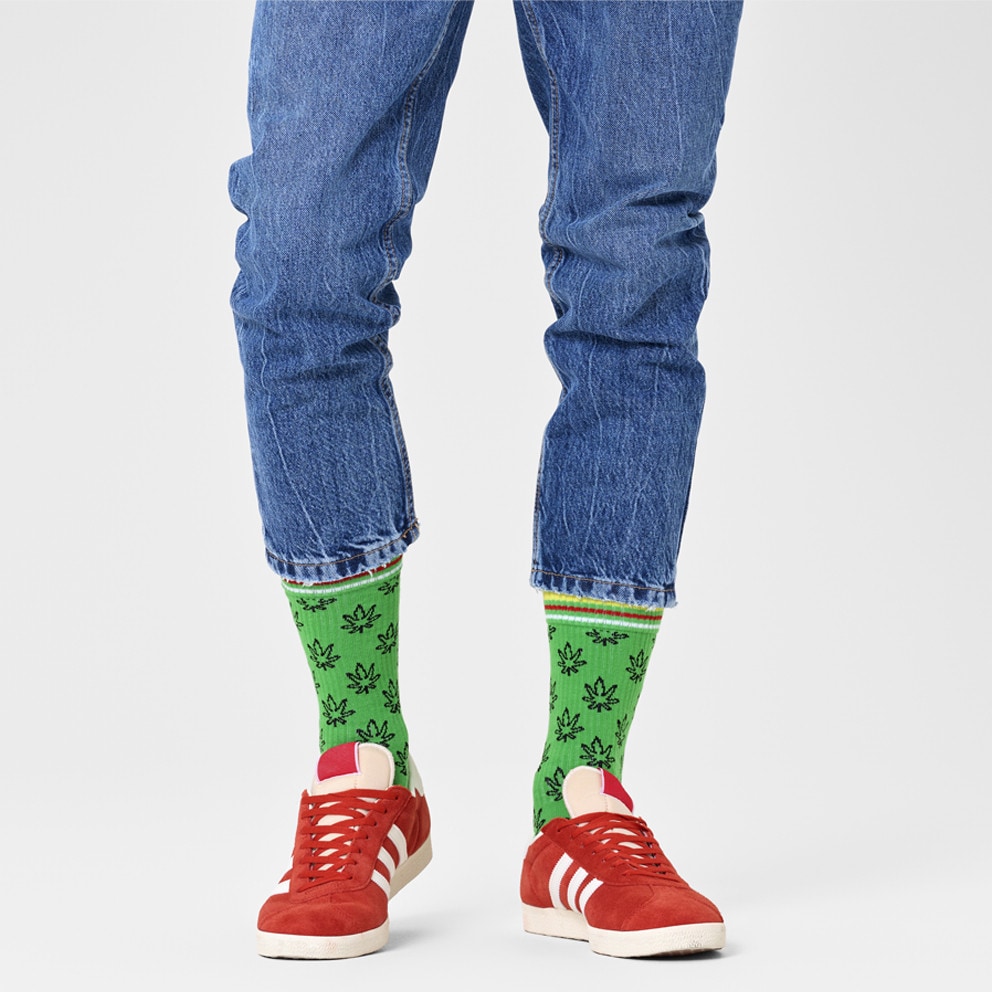 Happy Socks Leaf Sneaker Sock